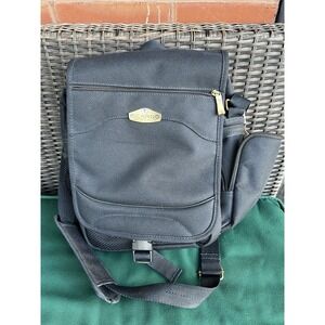 Ricardo Beverly Hills black shoulder bag messenger tote style 65553